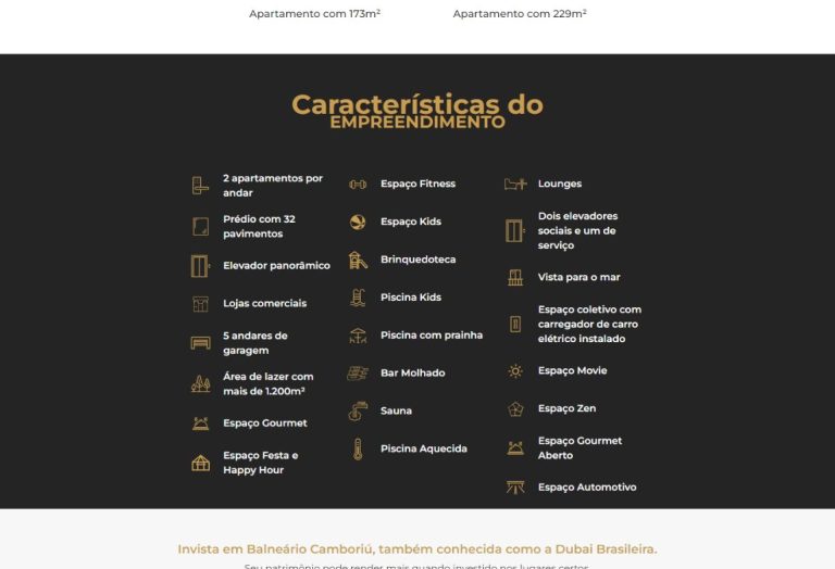 Empreendimento Crystal Tower